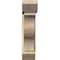 Ekena Millwork Funston Slat Rough Sawn Bracket w/ Offset Brace, Douglas Fir, 8"W x 30"D x 34"H BKT0806X30X34FST06RDF - alternate 4